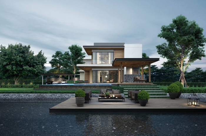 บ้านสไตล์รีสอร์ท Waterfront Series